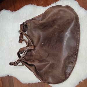 Henry Beguelin genuine leather shoulder bag